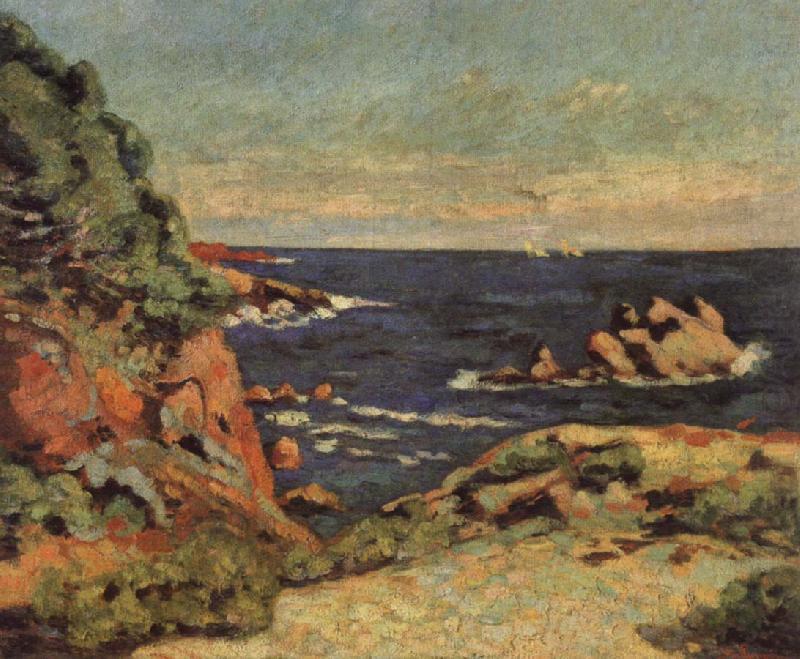 Armand guillaumin View of Agay china oil painting image